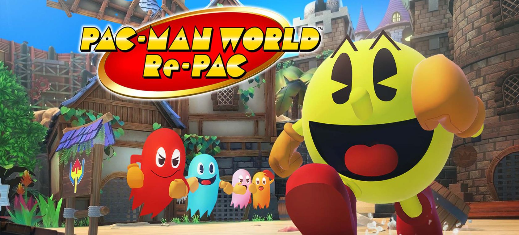 Imagen de juego Pacman world